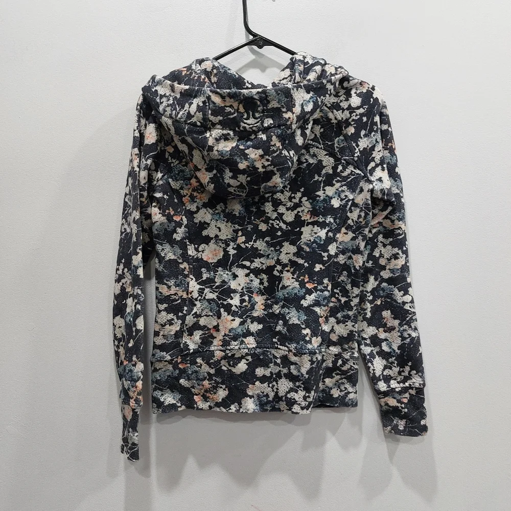 Lululemon Scuba Hoodie Light Cotton Fleece Spring Bloom Multi / Alpine White - Picture 5 of 9